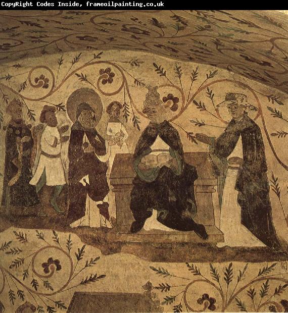unknow artist The sacred Birgitta father audience with paven in Roe